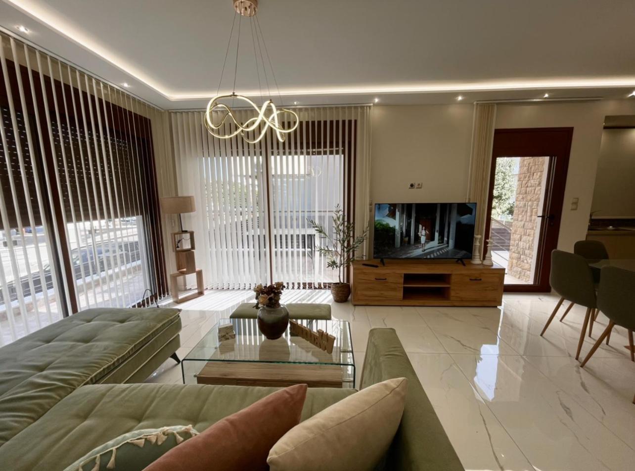 Agora Luxury Villa I Loutráki Exteriör bild